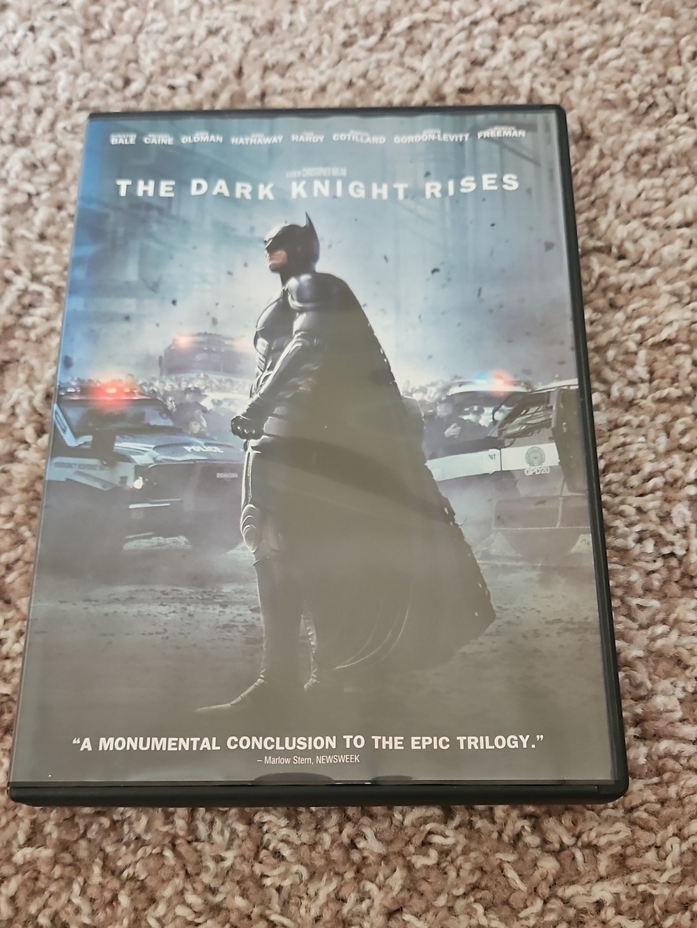 Warner Bros. The Dark Knight Rises DVD